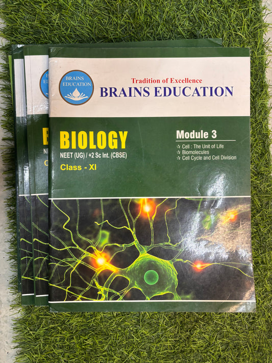 NEET Biology Module – Class XI | BRAINS EDUCATION