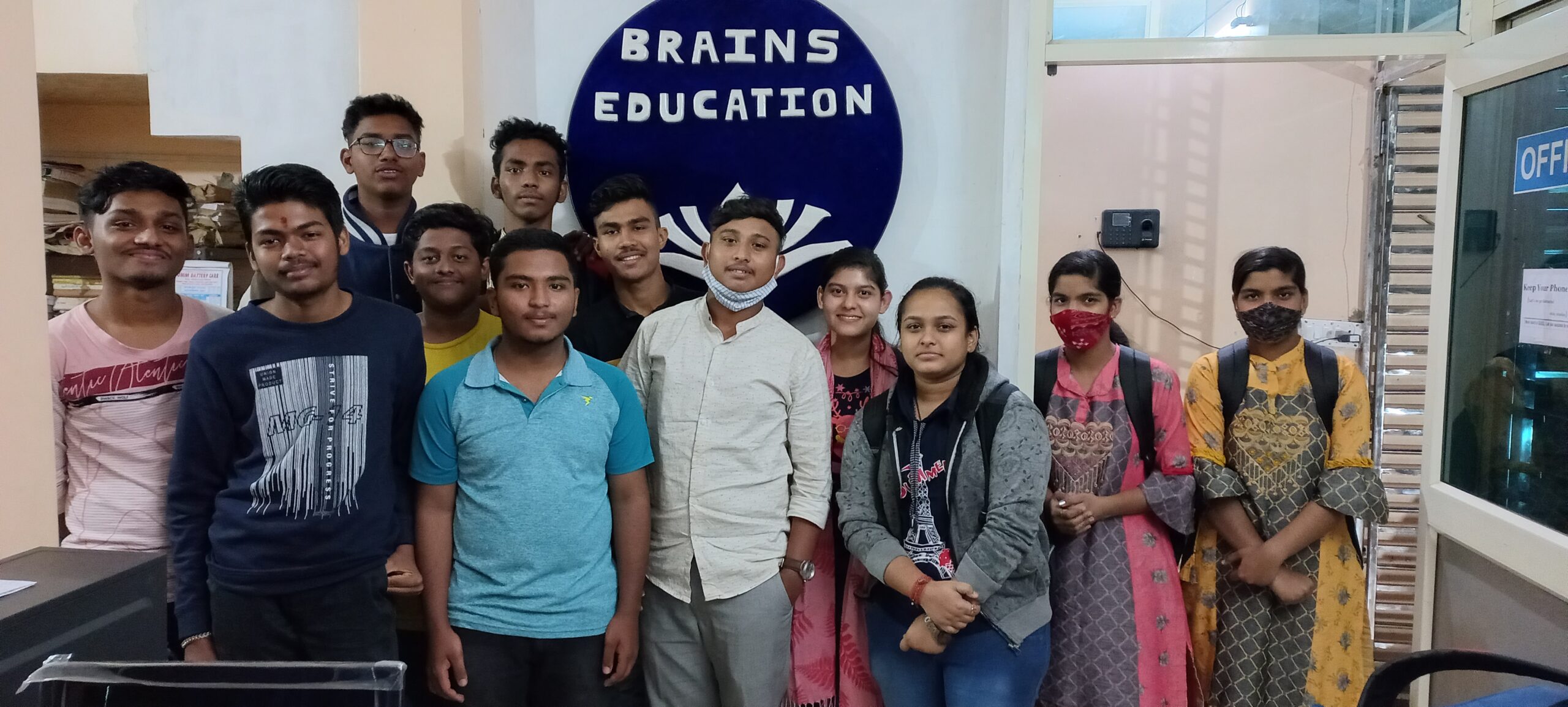 Group students of Brains Bapuji Nagar