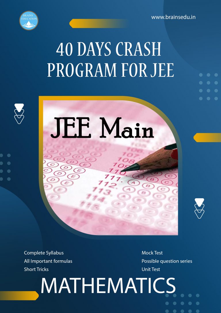 Math Crash BOOK for JEE main